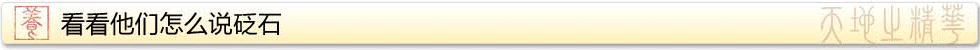 看看他们怎么说砭石